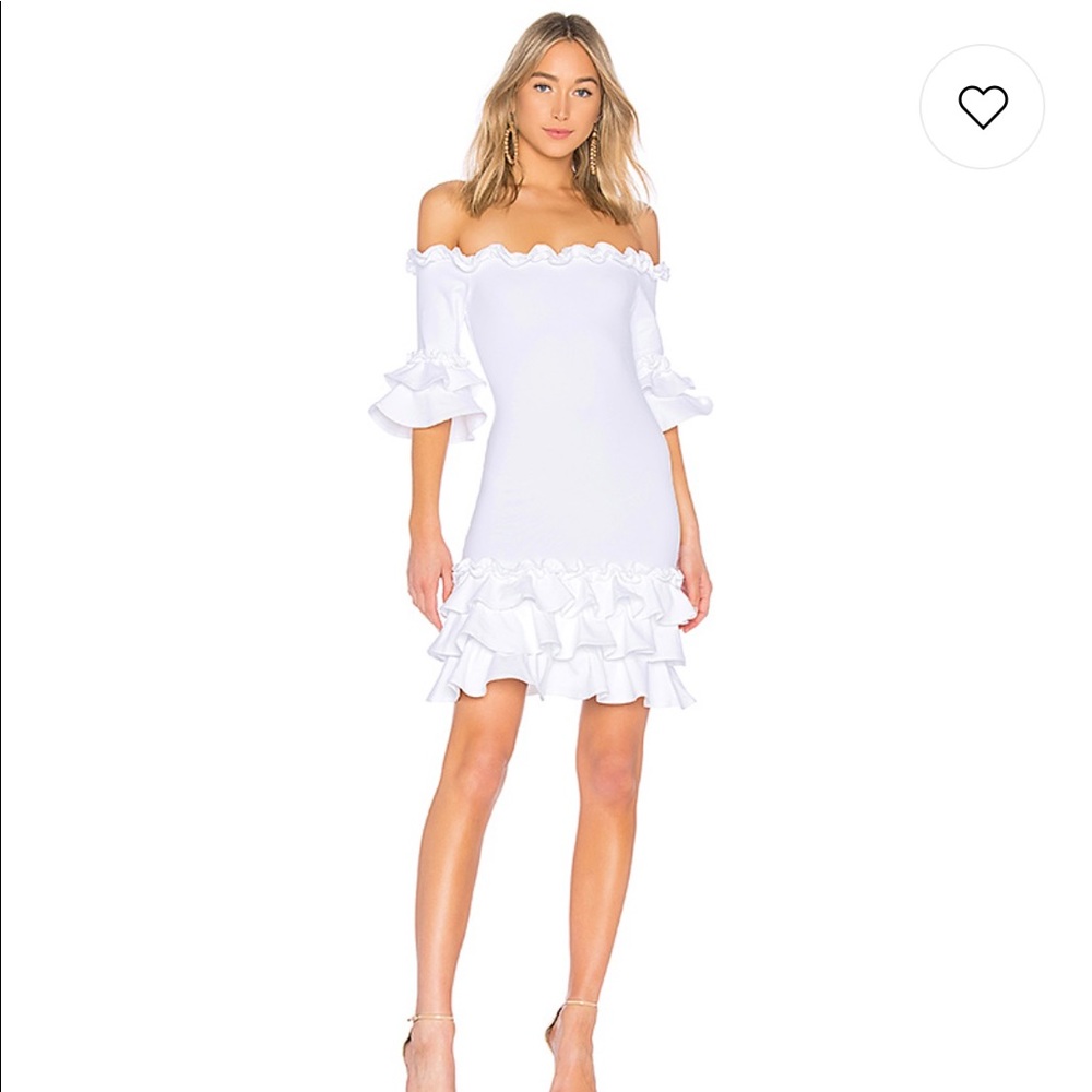 Donna Mizani Pishi Mini Dress in Ivory